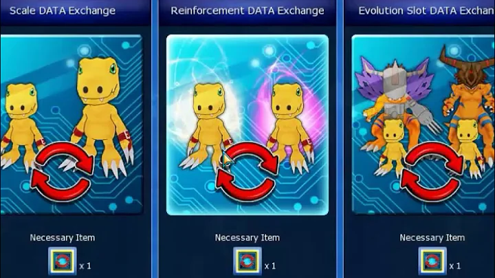Digimon Masters Online : Data Exchange