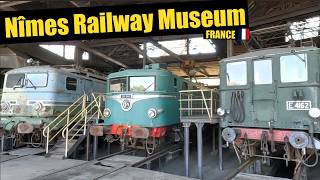 A wonderful small Railway Museum in Nîmes,France