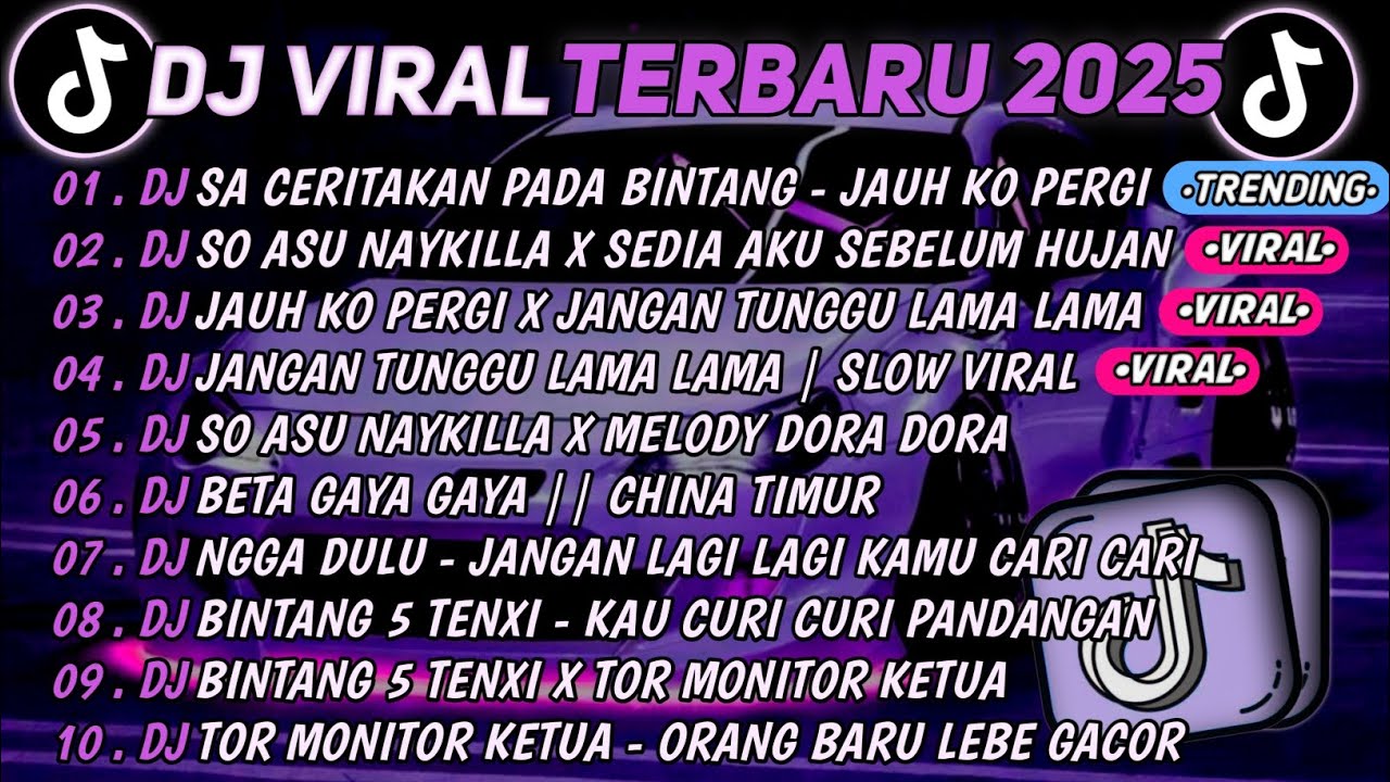 DJ TIKTOK TERBARU 2025🎵DJ SA CERITAKAN PADA BINTANG BINTANG🎵DJ SO ASU X SEDIA AKU SEBELUM HUJAN