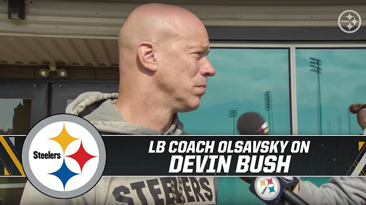 Coach Olsavsky on Devin Bush's progression | Pitts...