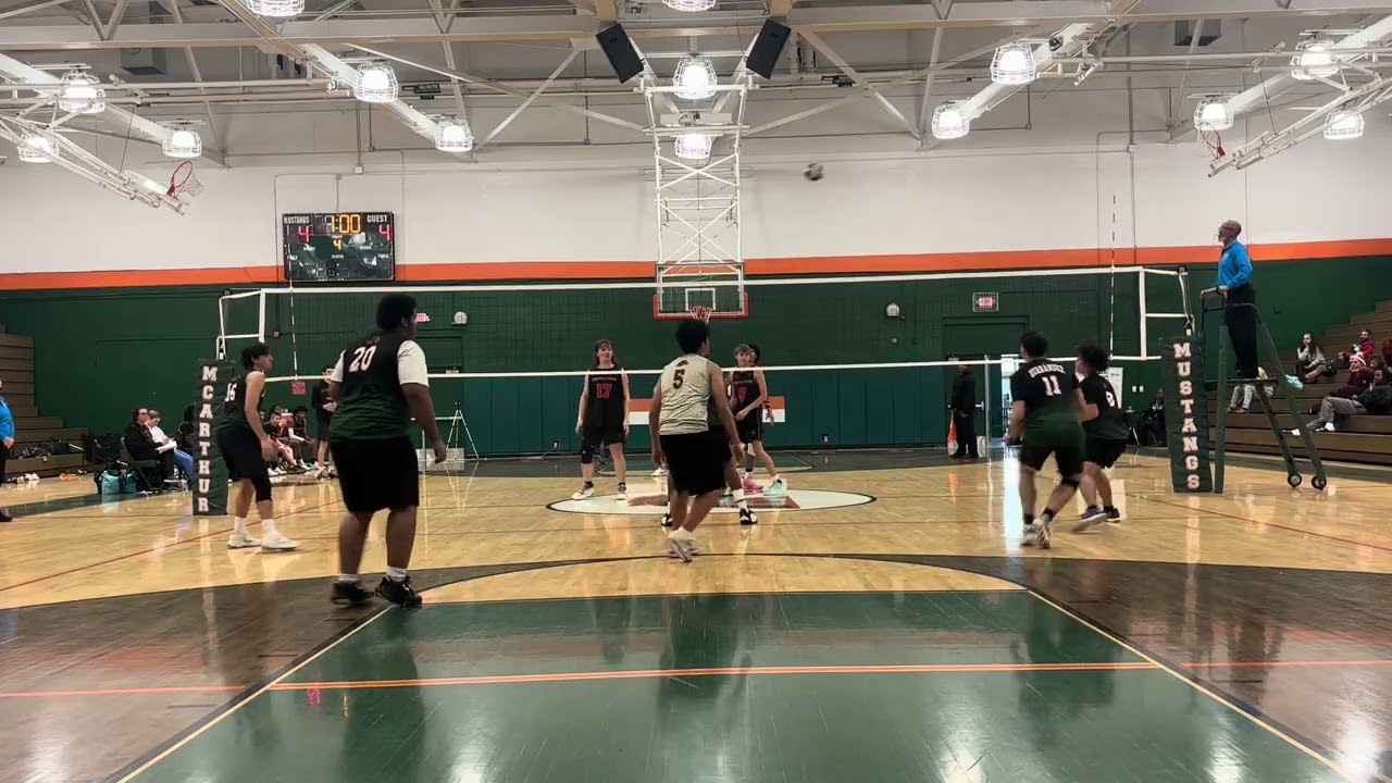 McArthur vs Deerfield set 4 