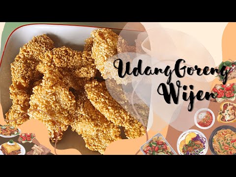 Resep Udang Goreng Wijen