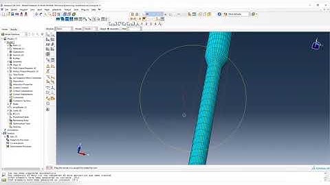 #ABAQUS TUTORIALS: Launch Vehicle Subjected to Gust Ground Wind - Modal Dynamics