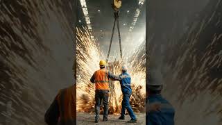 ⚠️ Steel Factory Accident | The Reality of Labor Workers 😢💔