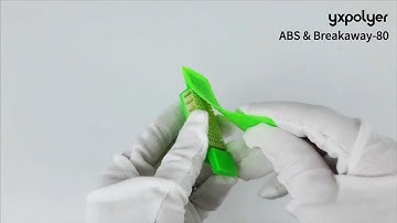 ABS + Breakaway-80 | Professional Support Filament Test – Clean Separation & Smooth Surface Results