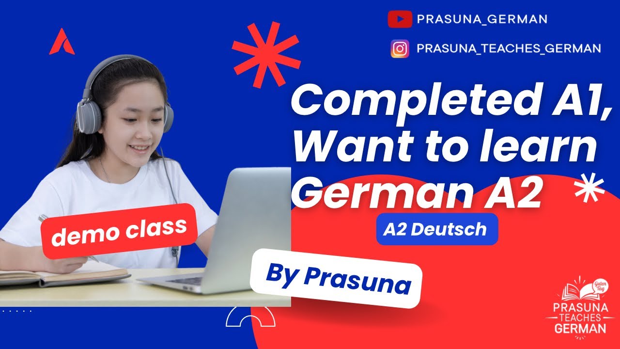 A2 German Demo Class | Course Content, Worksheets, Materials & Learning ...