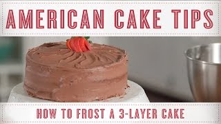 American Cake Frosting Tips