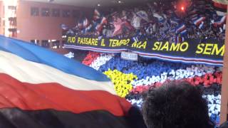 Video thumbnail of "Derby Genoa-Sampdoria coreografia sud"