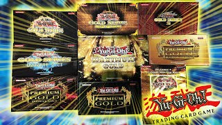 OPENING EVERY Yu-Gi-Oh GOLD SERIES CARDS BOX EVER MADE (2008 - 2020)