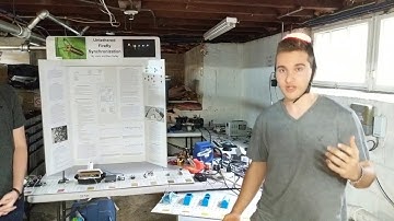 Untethered Firefly Synchronization: 2018 SciFair Presentation