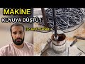 Başıma gelecek en kötü şey geldi ! Makine kuyuya düştü ! ( 45 bin TL zarar )