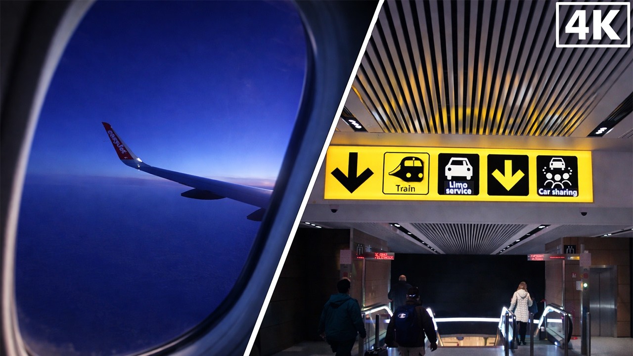 Rome Airport (FCO) to City Center: CHEAPEST Train Route | Immersive 4K POV Travel