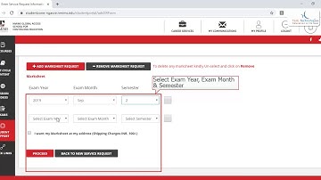 Steps to Apply for Hard Copy of NMIMS Exams Mark Sheet