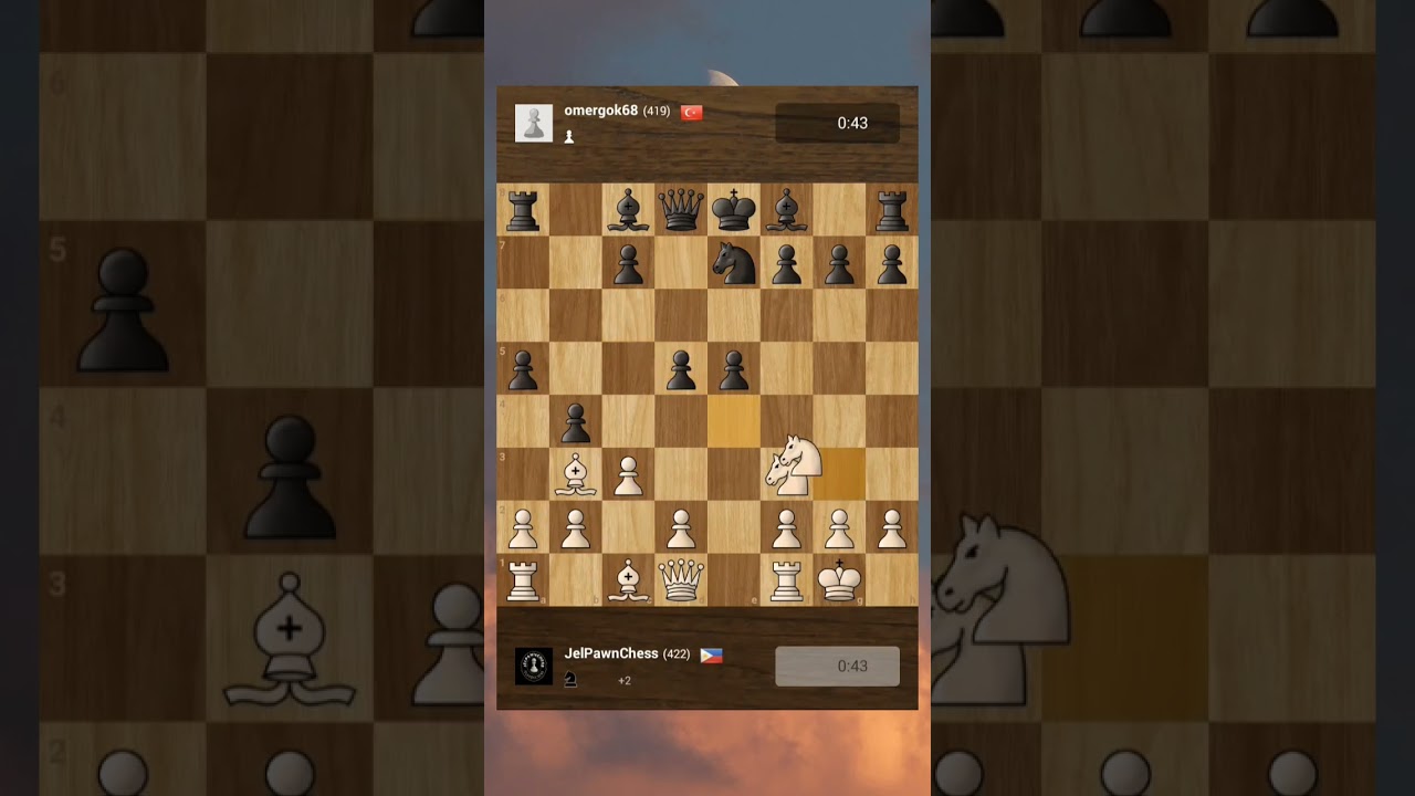 Rare checkmate! Bullet chess practice 