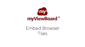 Embed Browser Tiles