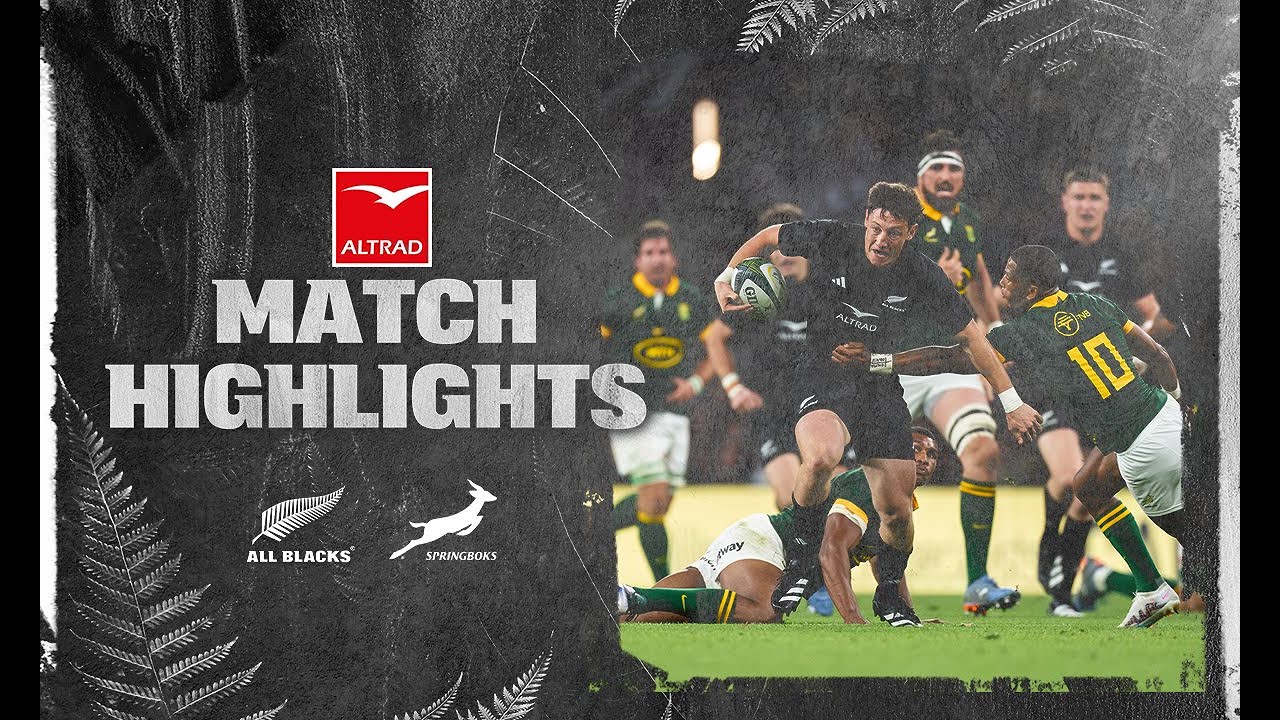 HIGHLIGHTS All Blacks v South Africa 2023 (Twickenham)