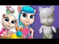 СЕСТРА ГОВОРЯЩЕЙ АНДЖЕЛЫ ❤️ КУКЛА ООАК /часть 1/ КОТИКИ/ My Talking Angela// Muza Rukodeliya 🌺