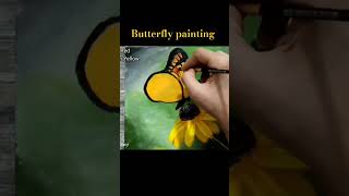 Butterfly painting step by step shorts
