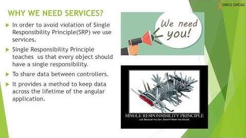 Services in AngularJS