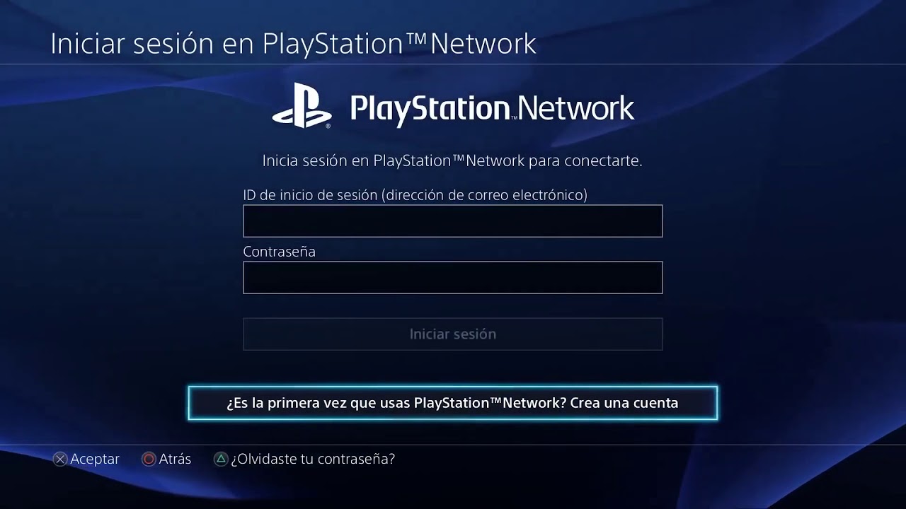 Регистрация playstation network ps3