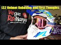 🥶COOLEST🥶 Helmet 😏 LS2 Un-boxing and REVIEW 🤔 Is it worth the HYPE 🤔