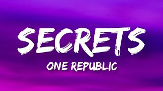 Secrets | One Republic | Lyrics Video