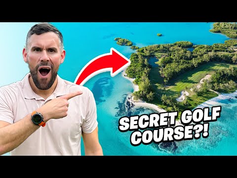This Golf Course is on its Own Private ISLAND in Mauritius!!