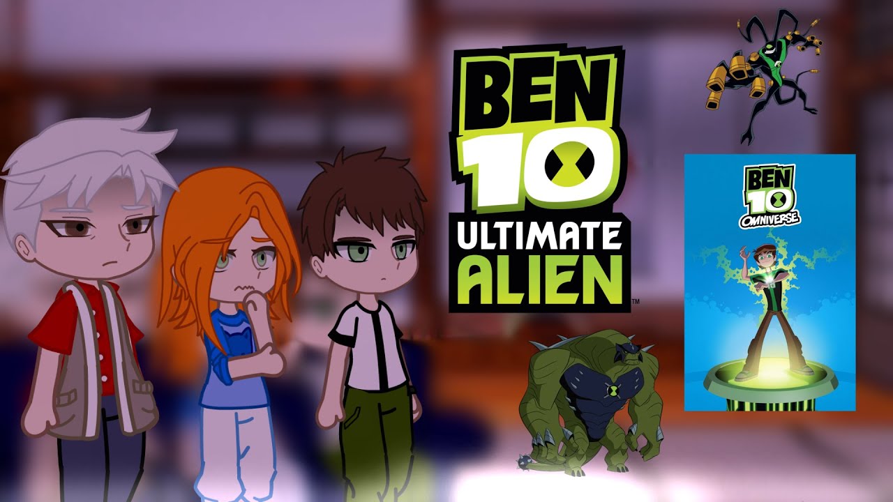 (МОЯ AU) Прошлое (Классика) БЕН10🟢👽⌚ персонажи реагируют на будущее (Абсолютный пришелец и Омниве...