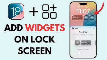 How to Add Widgets on Lock Screen iPhone (iOS 18)
