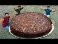 BIGGEST CHOCOLATE CAKE RECIPE PREPARED BY OUR GRANDPA KITCHEN  CHRISTMAS PLUM CAKE