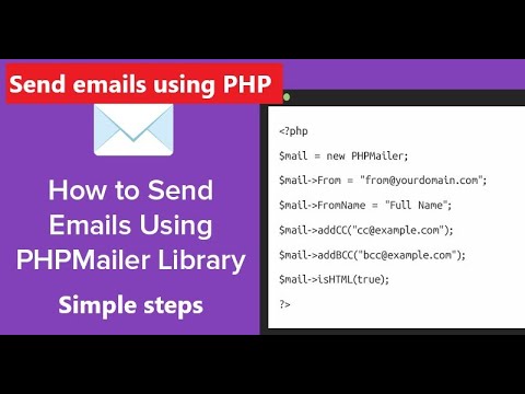How to Send Email with PHP as a Pro in 2022 Not spams - send email from localhost