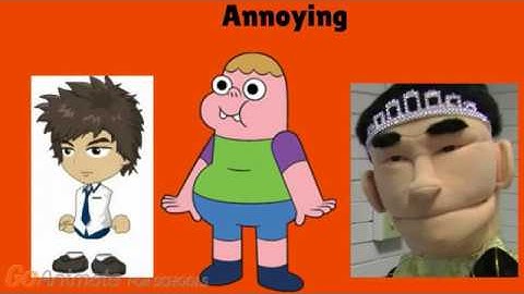 My Ultimate Favorite/Least Favorite Character List