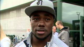 Kenjon Barner Post-Practice (11/13/12)