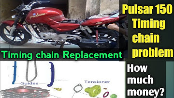 how to change timing chain of pulsar 150/how to replace timing chain of bajaj pulsar 150