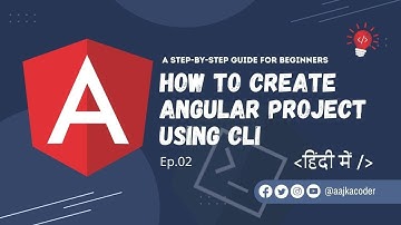 Create an Angular Project using CLI | Angular Tutorial in Hindi