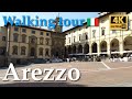 Arezzo (Tuscany), Italy【Walking Tour】4K