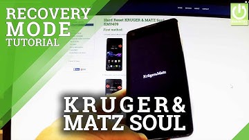 How to Enter Recovery Mode on KRUGER & MATZ Soul KM0409