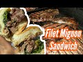 Filet Mignon Steak sandwich at South Philly's Nick's Charcoal Pit!