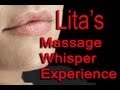 Lita whisper massage  asmr  massageclips