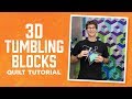 Make a 3D Tumbling Blocks Quilt with Rob!