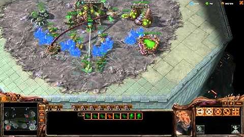 HD FPVOD #63 ZvP Scouting and defending a proxy 2 gate