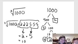 1-3 Question: Cube Root of 1000? Cube Root of 2000?