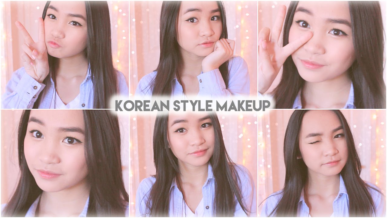 Cute Casual Korean Style Makeup YouTube