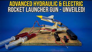 Homemade Electric Rocket Gun | Step by Step DIY Guide #DIY #RocketLauncher #ScienceProject