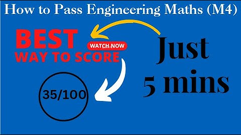 How to pass M4 | Important problems on M4 | 21MATME41 | How to score good marks in M4 ME stream