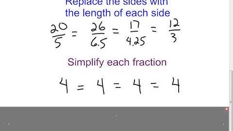 6 2 Similar Polygons Lesson