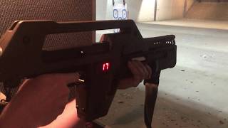 M41A Pulse Rifle live fire with working ammo counter