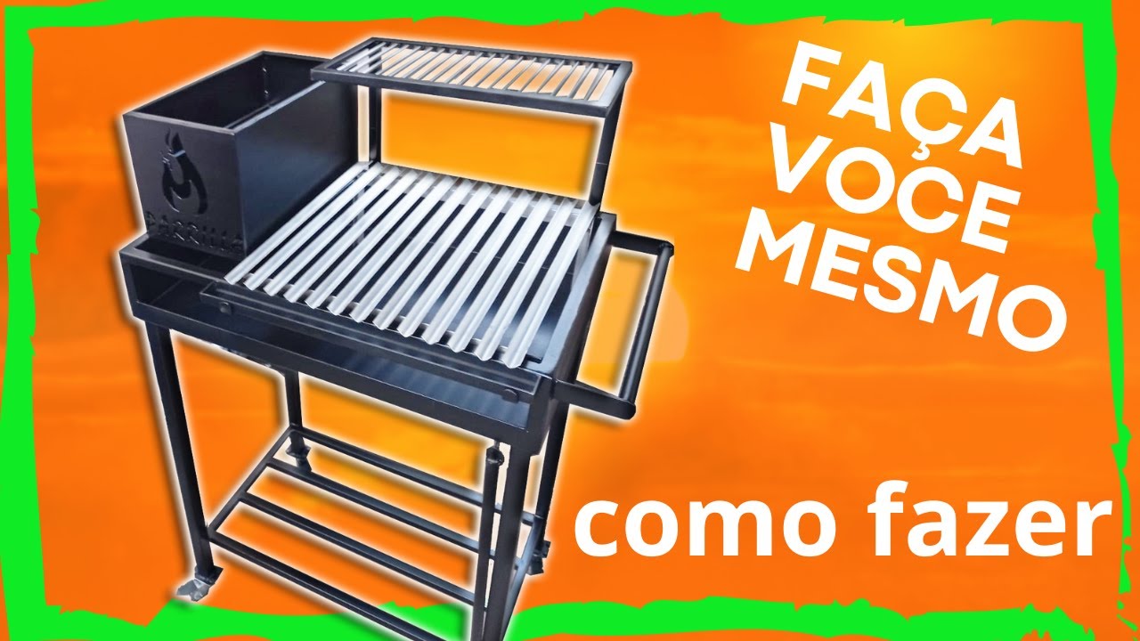 Como fazer churrasqueira parrilla Argentina ( M700)
