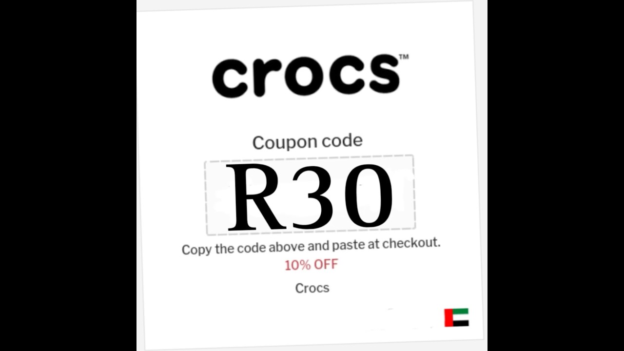 Crocs coupon code | 10 % off online