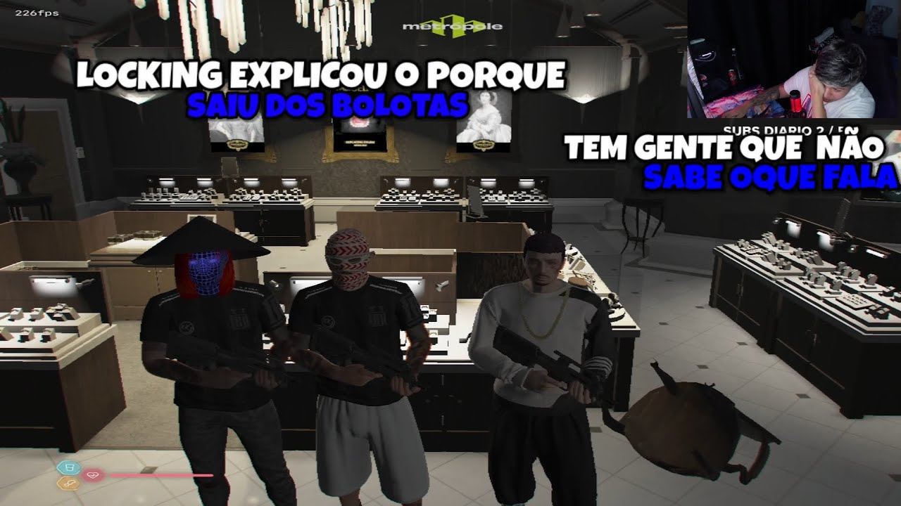 LOCKING EXPLICOU O  PORQUE SAIU DOS BOLOTAS!!!